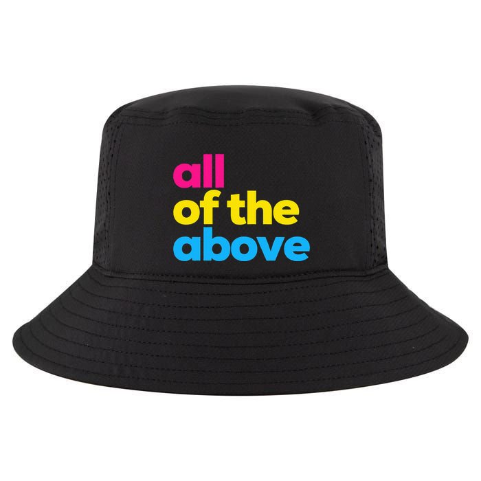 Pansexual Subtle Pan All Of The Above Lgbtq Pride Month Cool Comfort Performance Bucket Hat