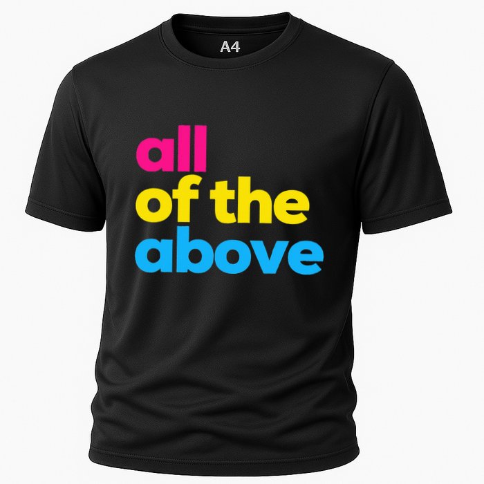 Pansexual Subtle Pan All Of The Above Lgbtq Pride Month Cooling Performance Crew T-Shirt