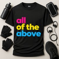 Pansexual Subtle Pan All Of The Above Lgbtq Pride Month Cooling Performance Crew T-Shirt
