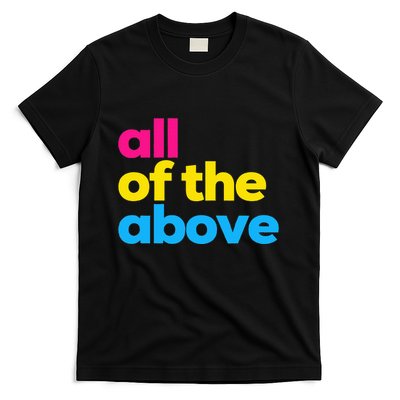 Pansexual Subtle Pan All Of The Above Lgbtq Pride Month T-Shirt