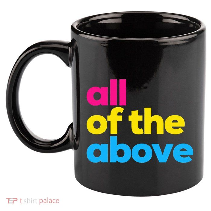 Pansexual Subtle Pan All Of The Above Lgbtq Pride Month 11oz C Handle Ceramic Mug