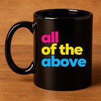 Pansexual Subtle Pan All Of The Above Lgbtq Pride Month 11oz C Handle Ceramic Mug