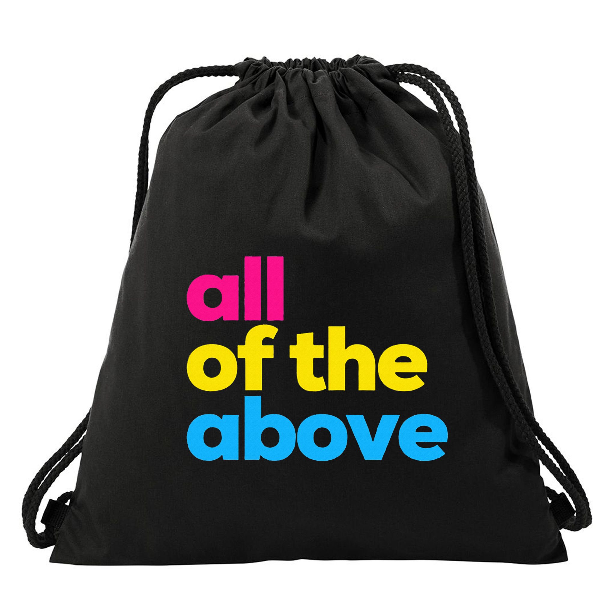 Pansexual Subtle Pan All Of The Above Lgbtq Pride Month Drawstring Bag