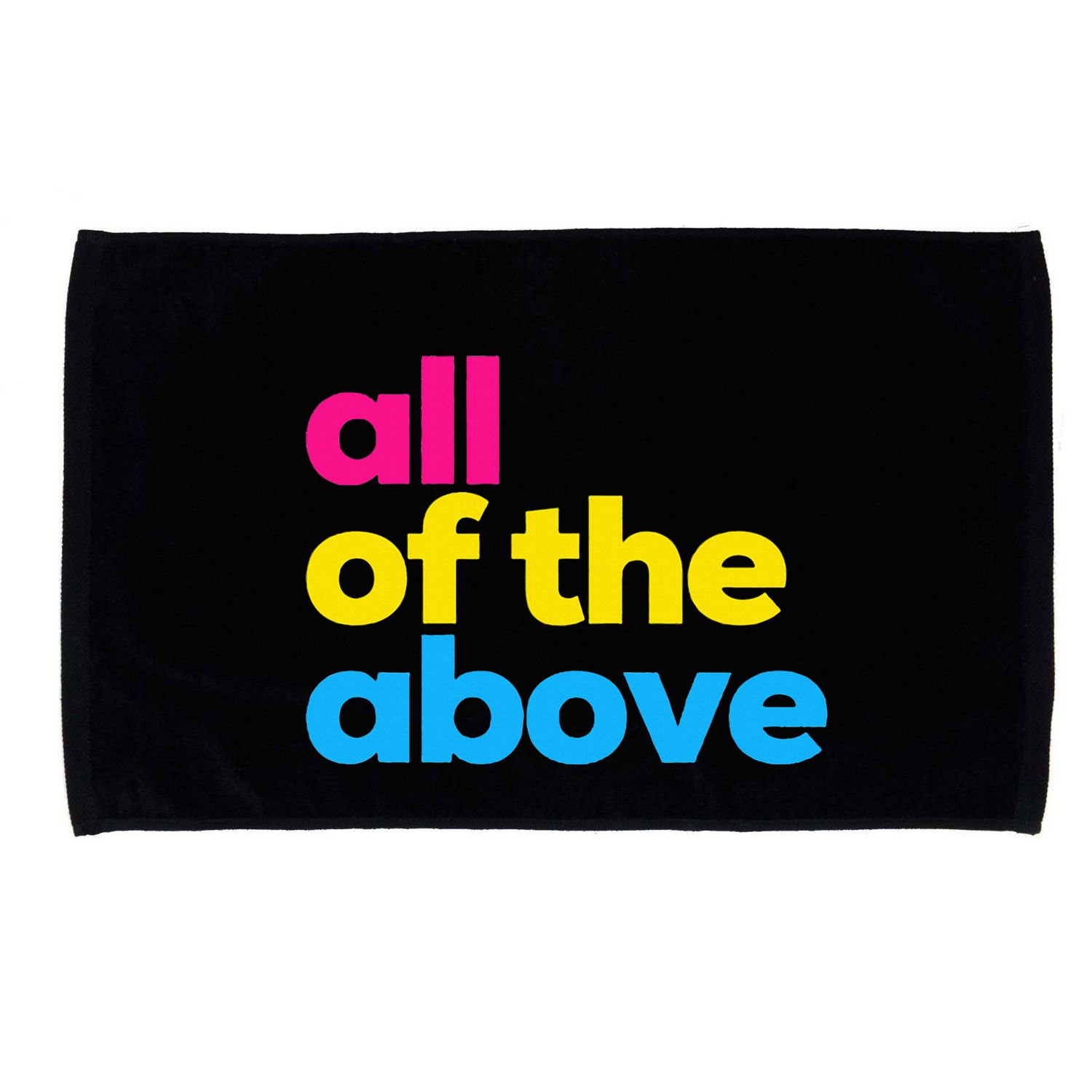 Pansexual Subtle Pan All Of The Above Lgbtq Pride Month Microfiber Hand Towel