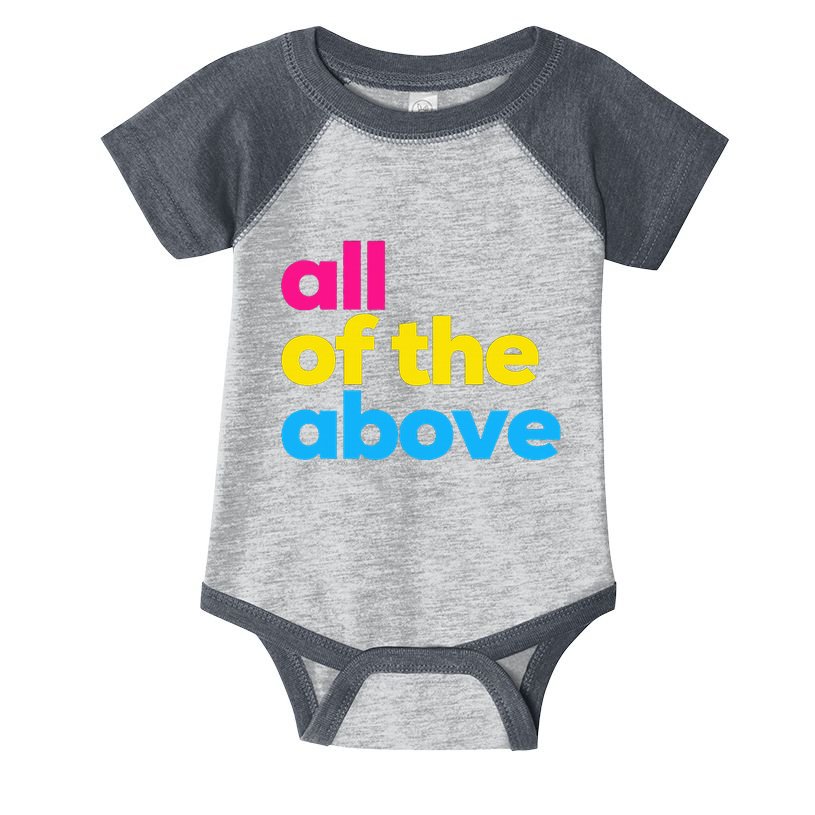 Pansexual Subtle Pan All Of The Above Lgbtq Pride Month Infant Baby Jersey Bodysuit
