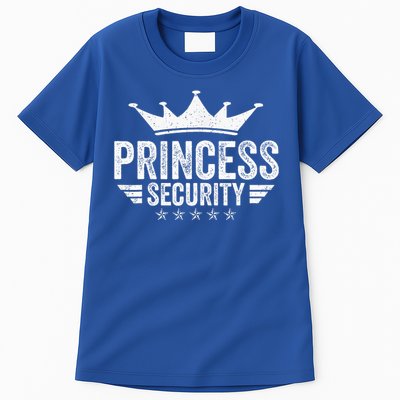 Princess Security Parents Dads Moms Tall T-Shirt