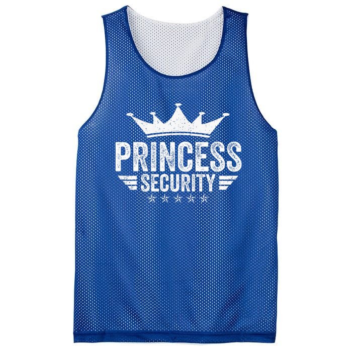 Princess Security Parents Dads Moms Mesh Reversible Basketball Jersey Tank