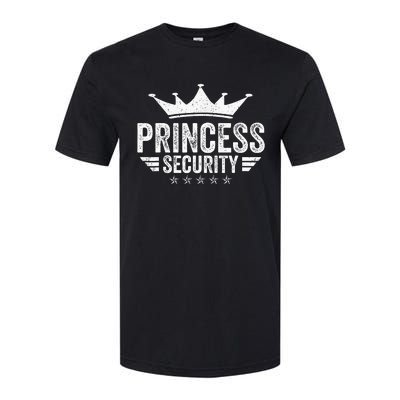 Princess Security Parents Dads Moms Softstyle CVC T-Shirt