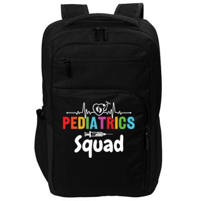 Pediatrics Squad Pediatrician Pediatric Nurse Meaningful Gift Impact Tech Backpack