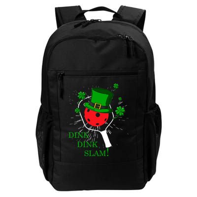 Pickleball St Patricks Day Leprechaun Dink Dink Slam Backpack