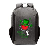 Pickleball St Patricks Day Leprechaun Dink Dink Slam Vector Backpack