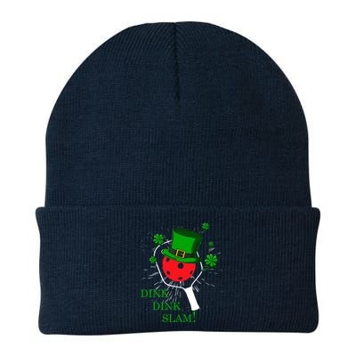 Pickleball St Patricks Day Leprechaun Dink Dink Slam Beanie