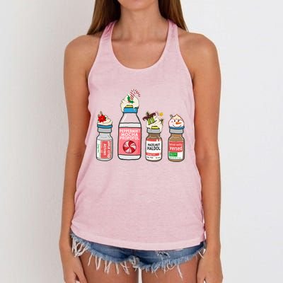 Pumpkin Spice Propofol Ativan Haldol Halloween Nurse Er Ed Cute Gift Women's Knotted Racerback Tank