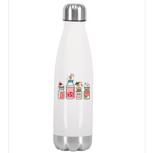 Pumpkin Spice Propofol Ativan Haldol Halloween Nurse Er Ed Cute Gift Stainless Steel Insulated Water Bottle