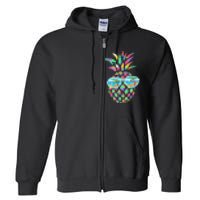 Pineapple Sunglasses Full Zip Hoodie