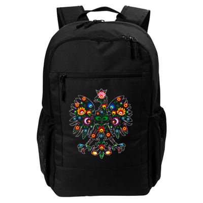 Poland Support Polish Eagle Polish Folk Art Poland Pride Daily Commute Backpack