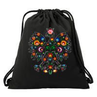 Poland Support Polish Eagle Polish Folk Art Poland Pride Drawstring Bag