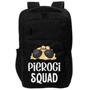 Pierogi Squad Poland Pierogi Polish Food Funny Gift Impact Tech Backpack