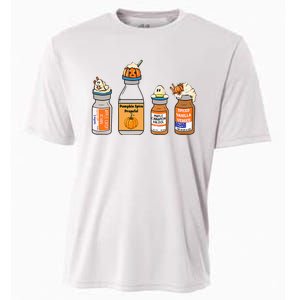 Pumpkin Spice Propofol Ativan Versed Haldol Nurse Halloween Cooling Performance Crew T-Shirt