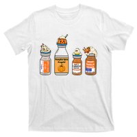 Pumpkin Spice Propofol Ativan Versed Haldol Nurse Halloween T-Shirt