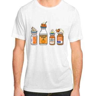 Pumpkin Spice Propofol Ativan Versed Haldol Nurse Halloween Adult ChromaSoft Performance T-Shirt