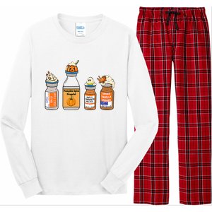 Pumpkin Spice Propofol Ativan Versed Haldol Nurse Halloween Long Sleeve Pajama Set