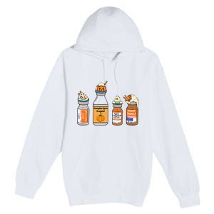 Pumpkin Spice Propofol Ativan Versed Haldol Nurse Halloween Premium Pullover Hoodie