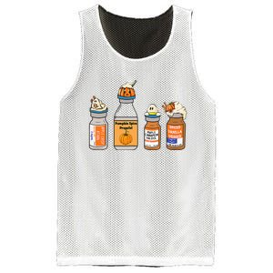 Pumpkin Spice Propofol Ativan Versed Haldol Nurse Halloween Mesh Reversible Basketball Jersey Tank