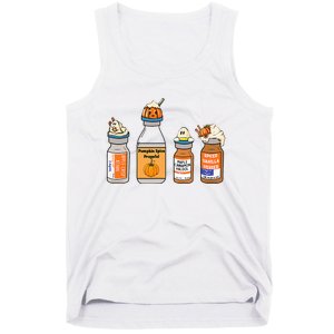 Pumpkin Spice Propofol Ativan Versed Haldol Nurse Halloween Tank Top