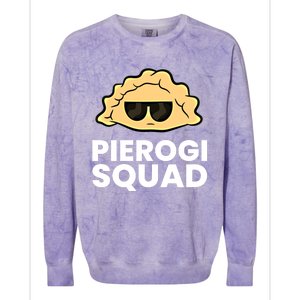 Pierogi Squad Poland Pierogi Meaningful Gift Colorblast Crewneck Sweatshirt