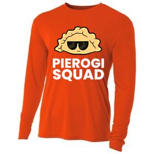 Pierogi Squad Poland Pierogi Meaningful Gift Cooling Performance Long Sleeve Crew