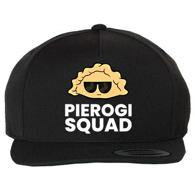 Pierogi Squad Poland Pierogi Meaningful Gift Wool Snapback Cap