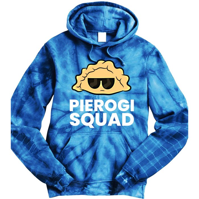 Pierogi Squad Poland Pierogi Meaningful Gift Tie Dye Hoodie