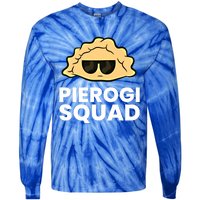 Pierogi Squad Poland Pierogi Meaningful Gift Tie-Dye Long Sleeve Shirt