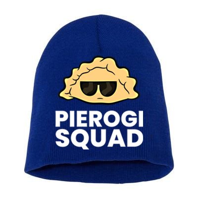 Pierogi Squad Poland Pierogi Meaningful Gift Short Acrylic Beanie