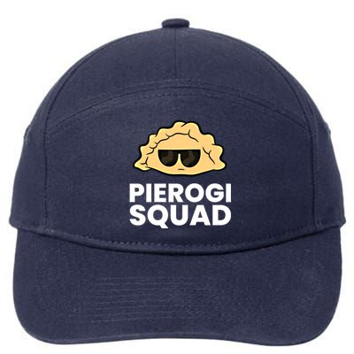 Pierogi Squad Poland Pierogi Meaningful Gift 7-Panel Snapback Hat