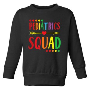 Pediatrics Squad Peds Registered Nurse Toddler Sweatshirt