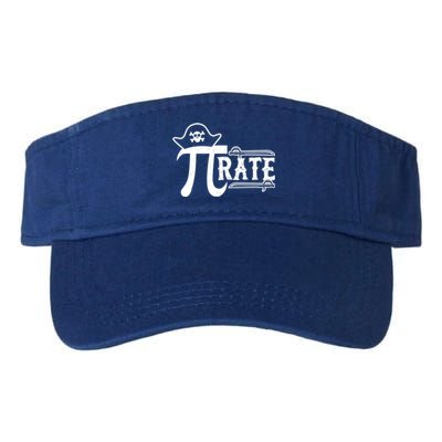 Pi Symbol Pirate National Pi Day Funny Hat Math Teacher Nerd Cool Gift Valucap Bio-Washed Visor