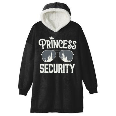 Princess Security Protection Birthday Party Matching Family Hooded Wearable Blanket