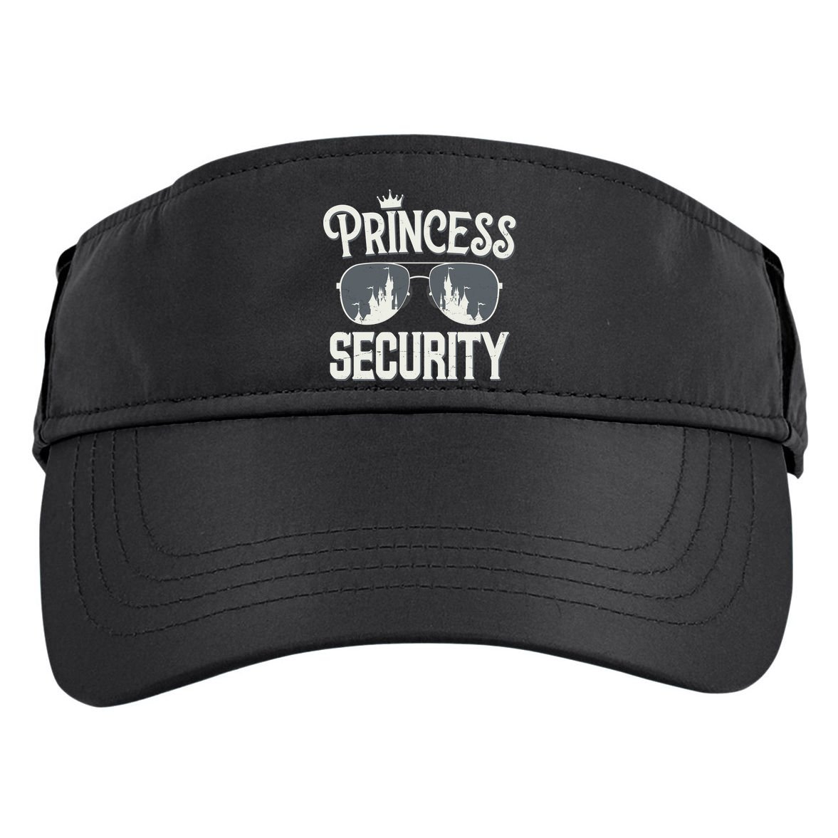 Princess Security Protection Birthday Party Matching Family Adult Drive Performance Visor