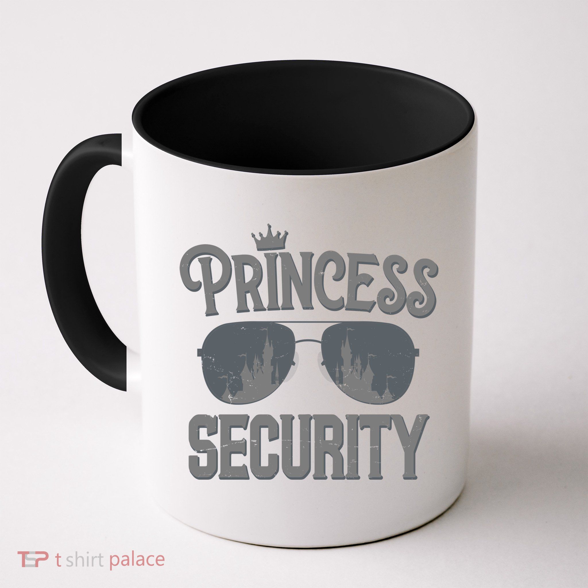 Princess Security Protection Birthday Party Matching Family Mug