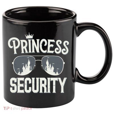 Princess Security Protection Birthday Party Matching Family 11oz C Handle Ceramic Mug