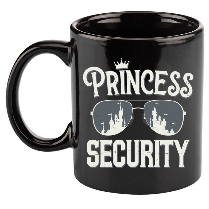 Princess Security Protection Birthday Party Matching Family 11oz C Handle Ceramic Mug