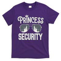 Princess Security Protection Birthday Party Matching Family T-Shirt