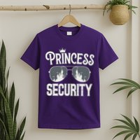 Princess Security Protection Birthday Party Matching Family T-Shirt