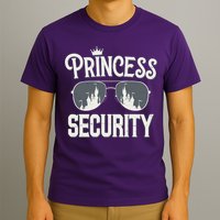 Princess Security Protection Birthday Party Matching Family T-Shirt