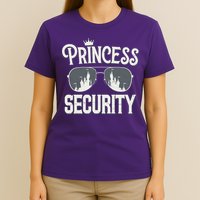 Princess Security Protection Birthday Party Matching Family T-Shirt