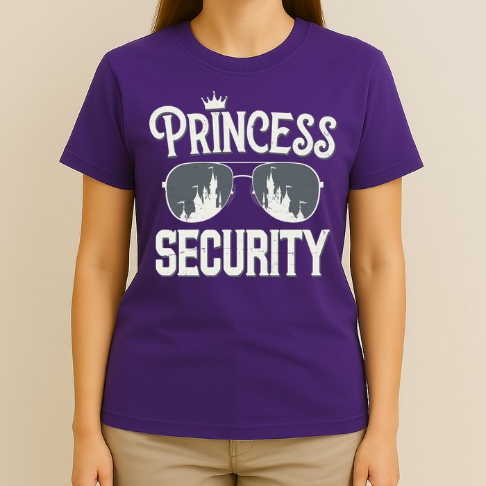 Princess Security Protection Birthday Party Matching Family T-Shirt