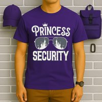 Princess Security Protection Birthday Party Matching Family T-Shirt