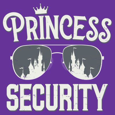 Princess Security Protection Birthday Party Matching Family T-Shirt